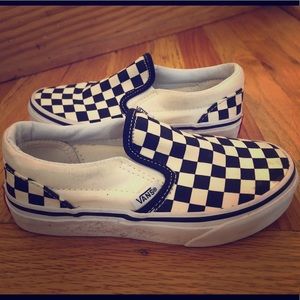 Vans Asher Checkered Slip-Ons